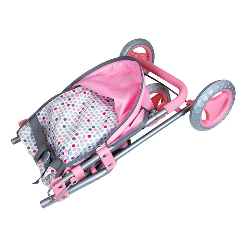 Lissi Twin Baby Dolls With Twin Jogger Stroller - 11 Inch thumbnail 5