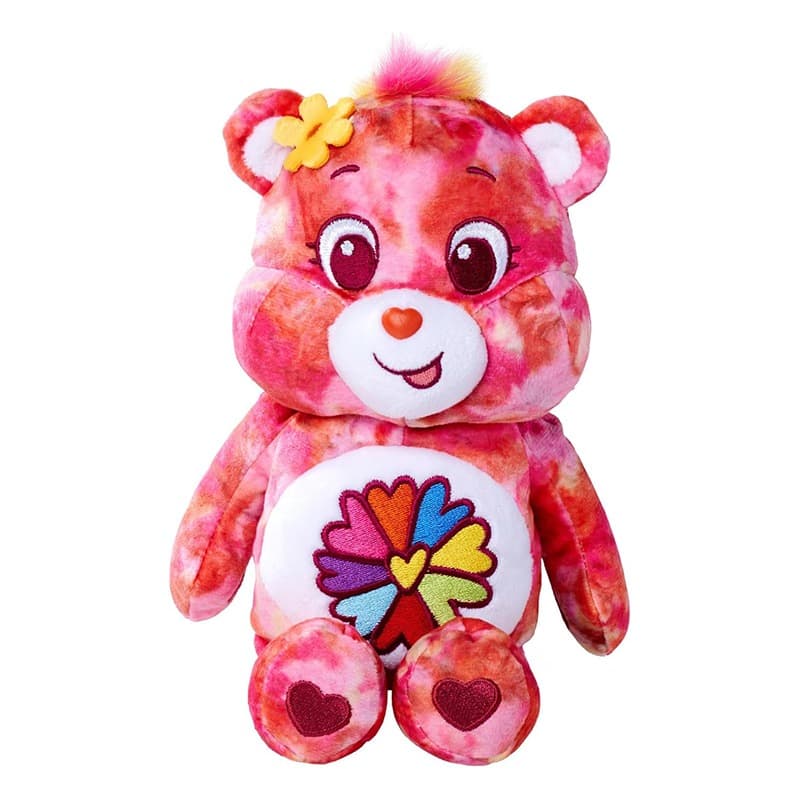 Care Bears Flower Power Bear Toy - 23 cm