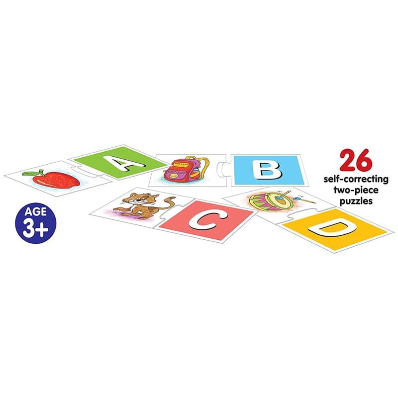 Frank Alphabet Capital Letters Puzzle – 52 Pieces thumbnail 4