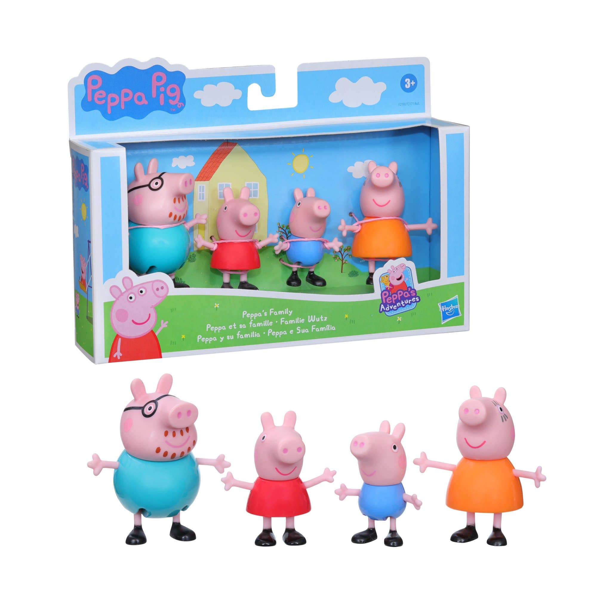 Peppa Pig Peppas Family Figure Set thumbnail 3