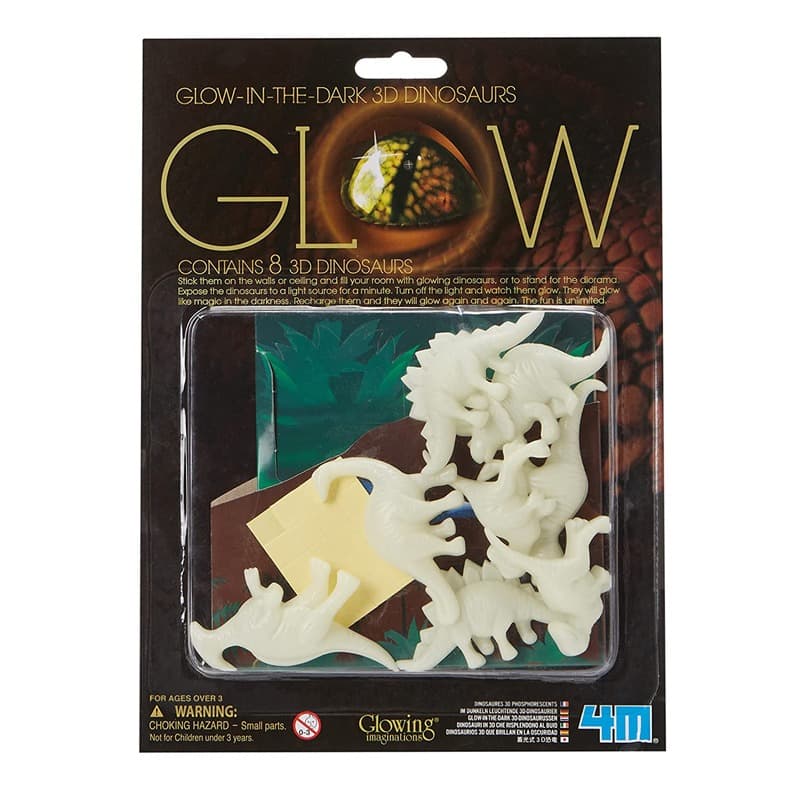 4M Glow in the Dark 3D - Dinosaurs