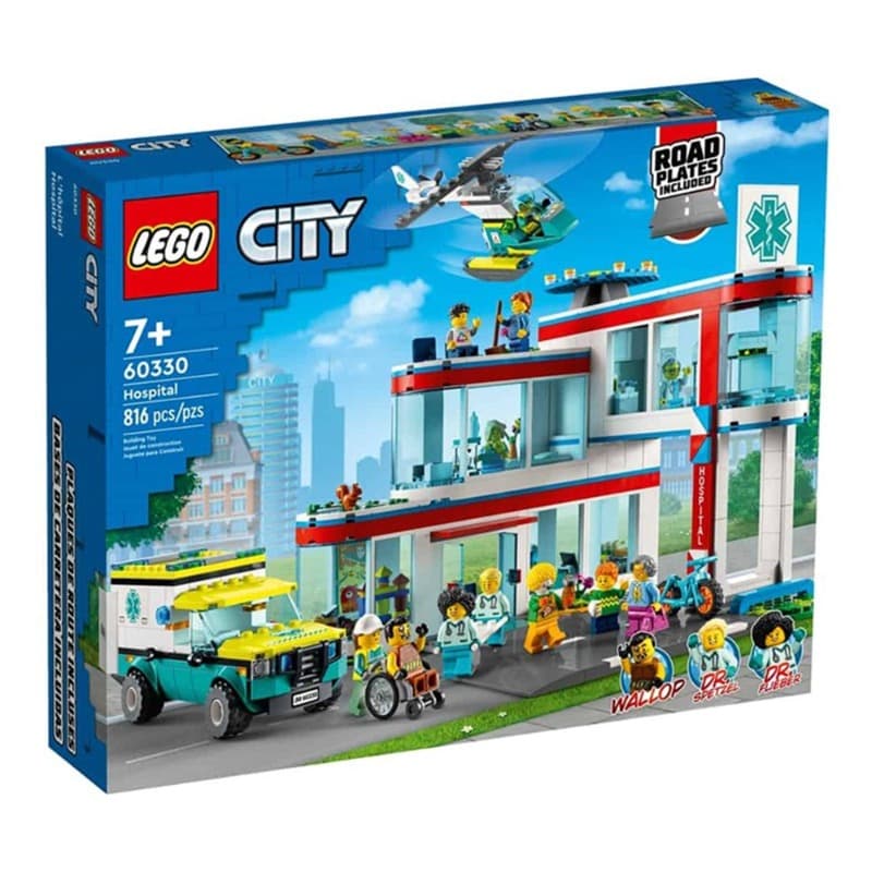 LEGO City Hospital Construction Set thumbnail 3
