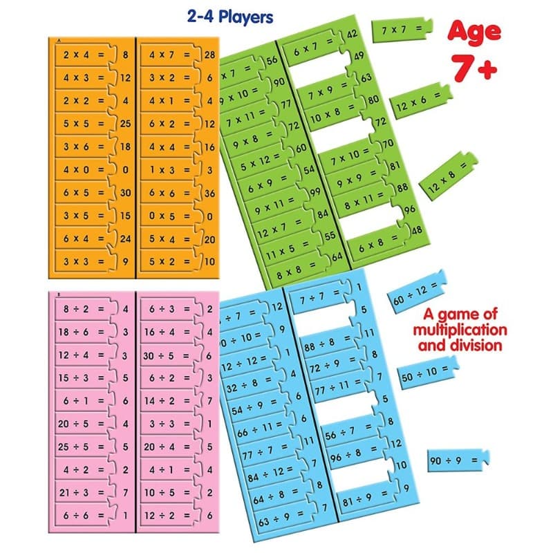 Frank Puzzles More Fun With Maths Game - 80pcs thumbnail 2