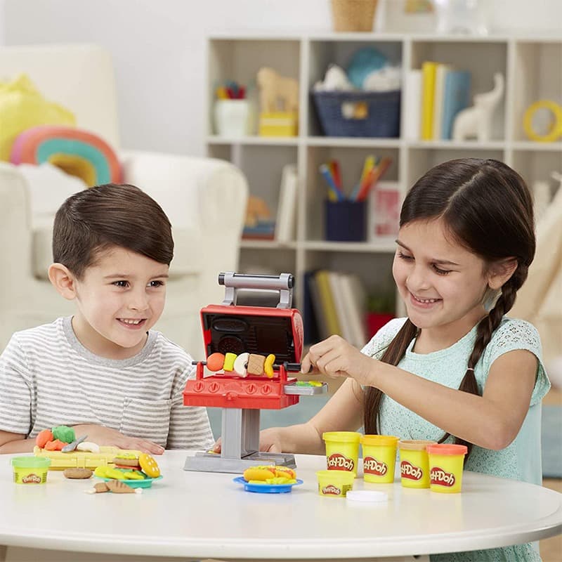 Play-Doh Kitchen Creations Grill Stamp Playset thumbnail 3