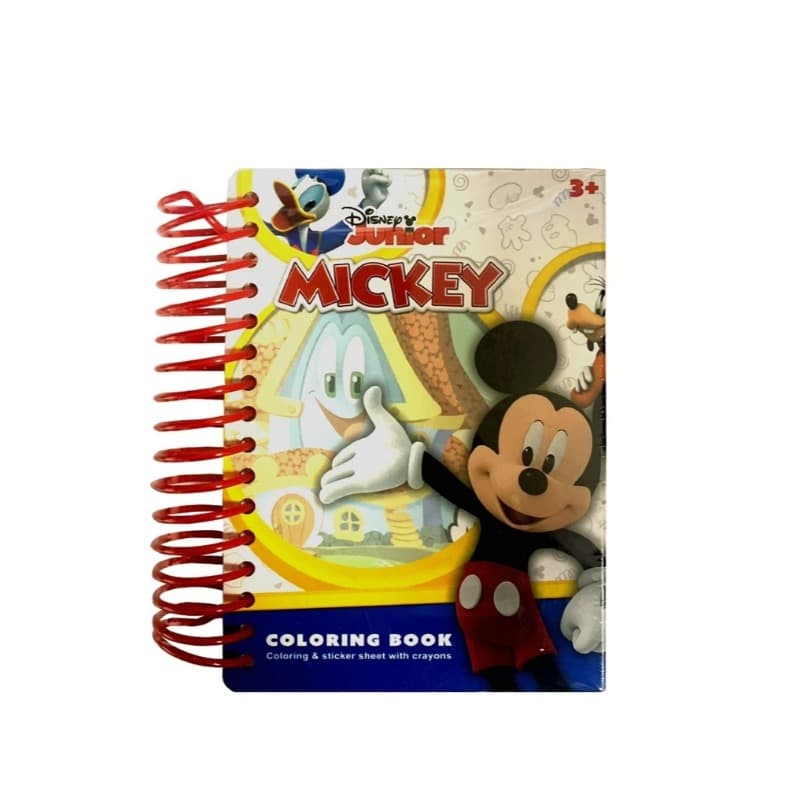 Disney Junior Mickey Mouse Coloring Book With Markers And Stickers
