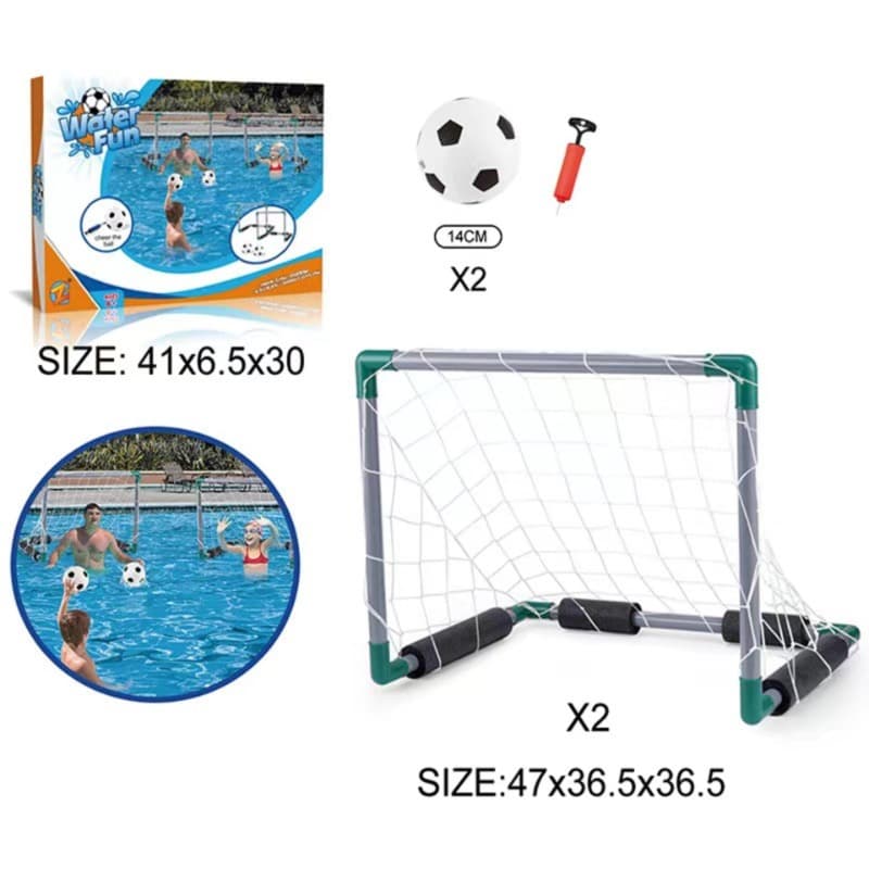 LF Double Football Goals For Swimming Pool thumbnail 2
