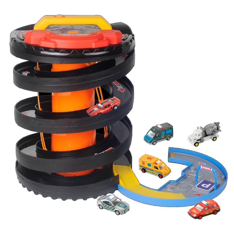 Snap Kid Track Playset Carry Case - Police thumbnail 4