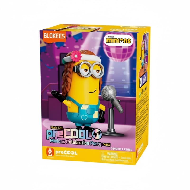 Blokees Minions Celebration Party Veron with Microphone