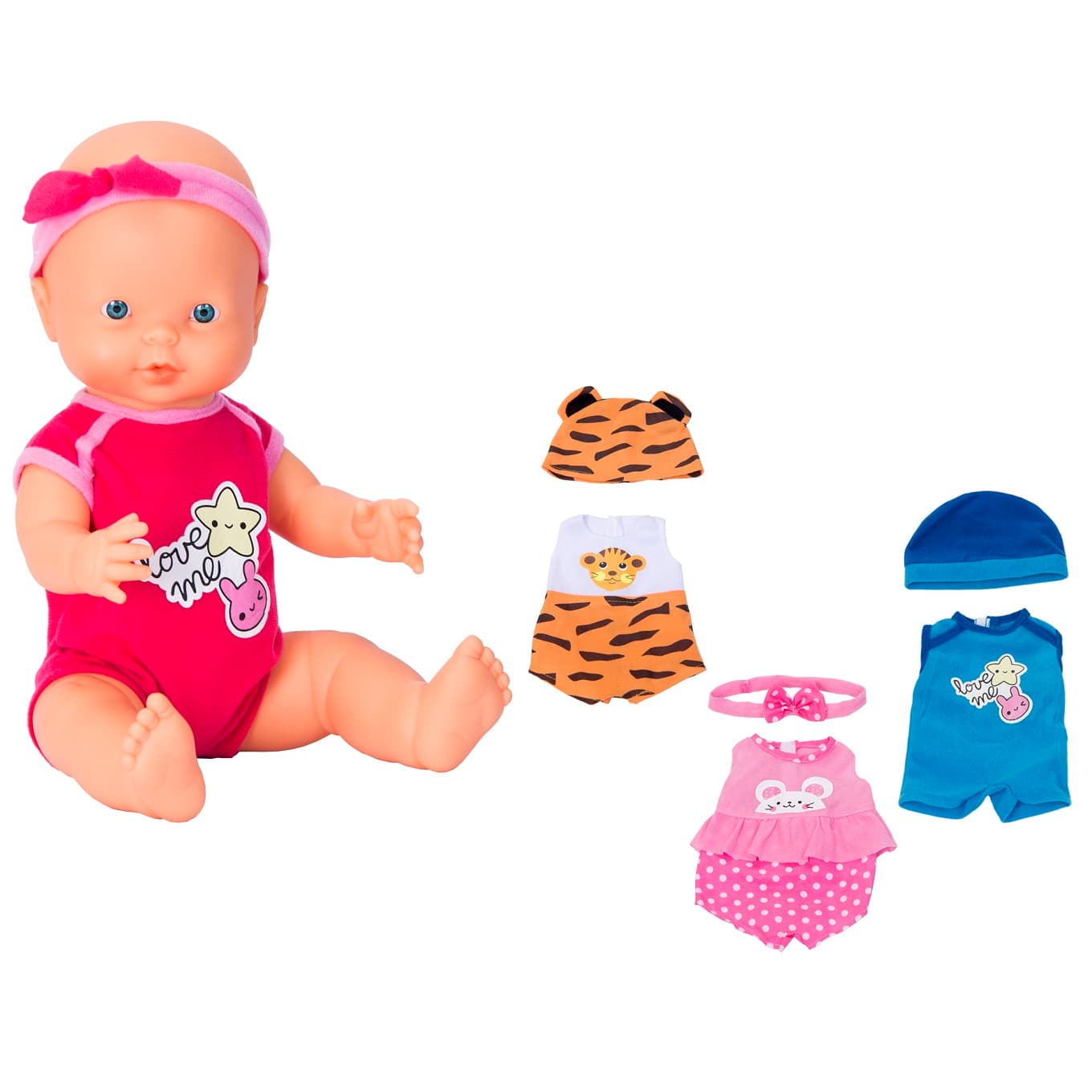Falca Gugu Doll With 3 Outfits Cuchy Style thumbnail 2