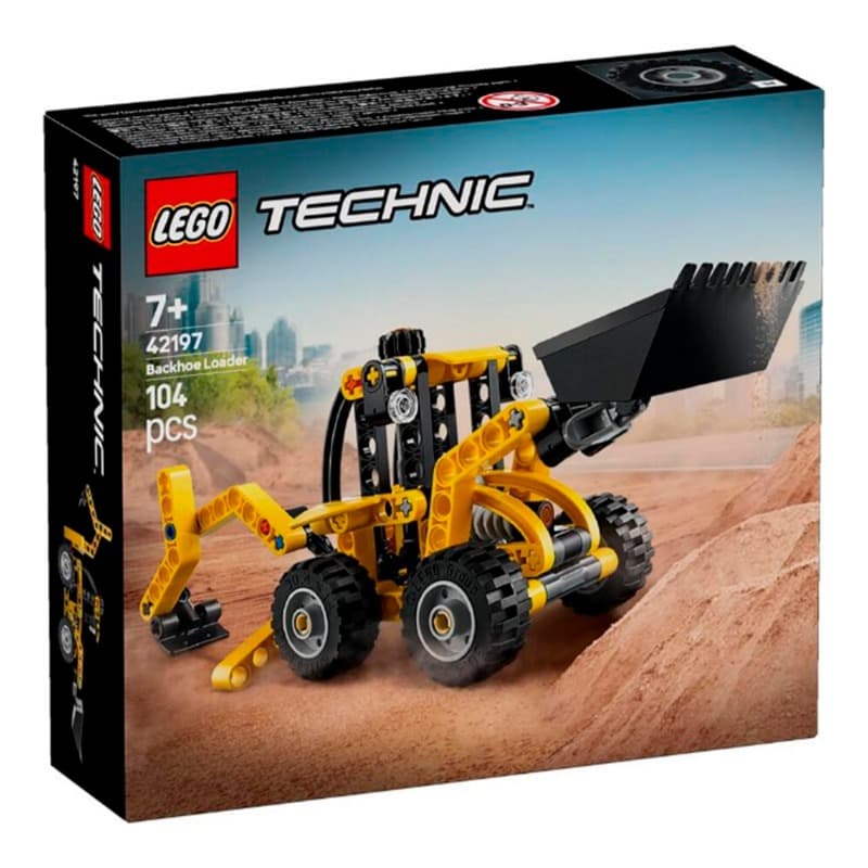 Lego Technic Backhoe Loader Construction Toy Vehicle Set 42197