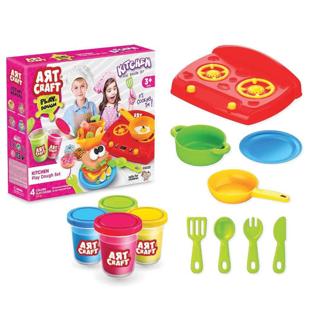 Art Craft Kitchen Dough Set - 12 Pcs thumbnail 2