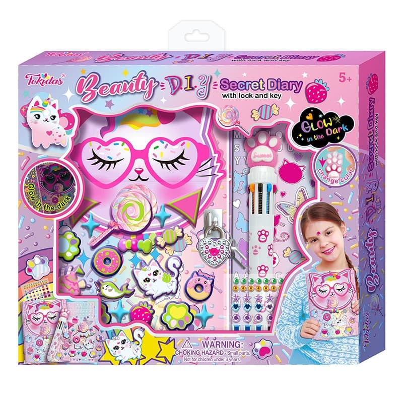 Tokidas Beauty D.I.Y Secret Dairy Set W/ Lock & Key