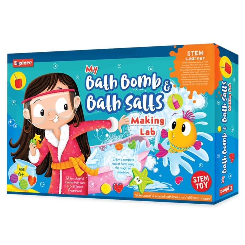 Explore My Bath Bomb And Bath Salts Making Lab
