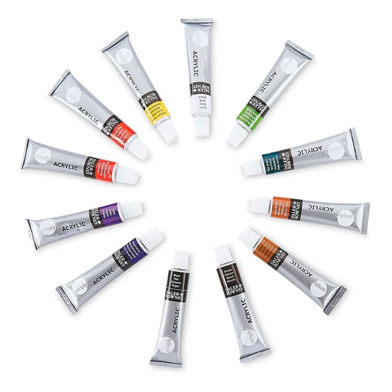 Daler Rowney Acrylic Art Set - 25 Pcs thumbnail 3