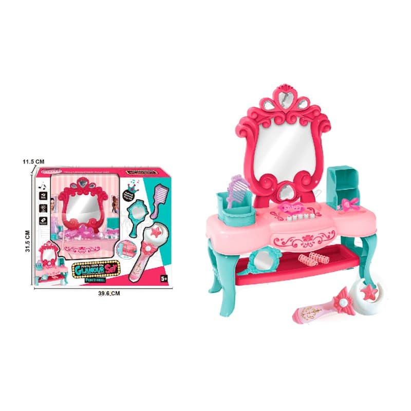 Dressing Table Glamour Set - Pink And Blue thumbnail 4