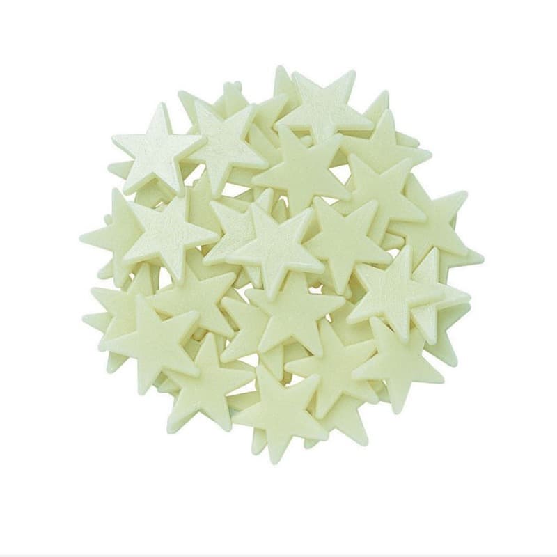 4M Glow In The-Dark Mini Stars thumbnail 2