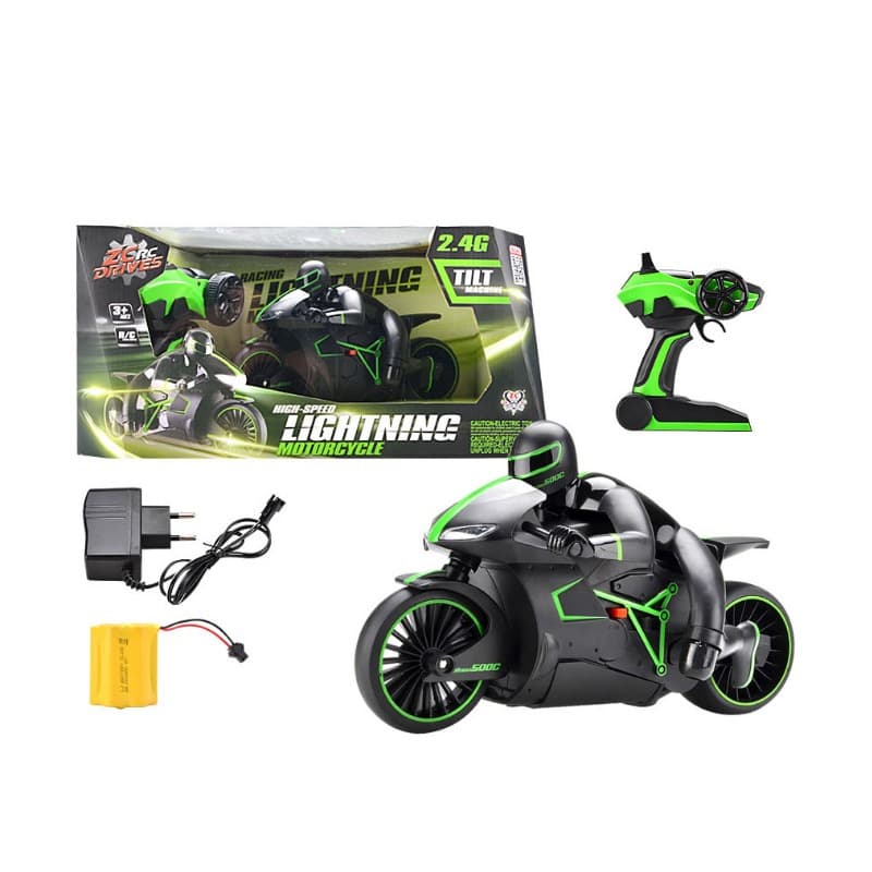 Crazon 2.4G High speed RC Motorcycle thumbnail 2