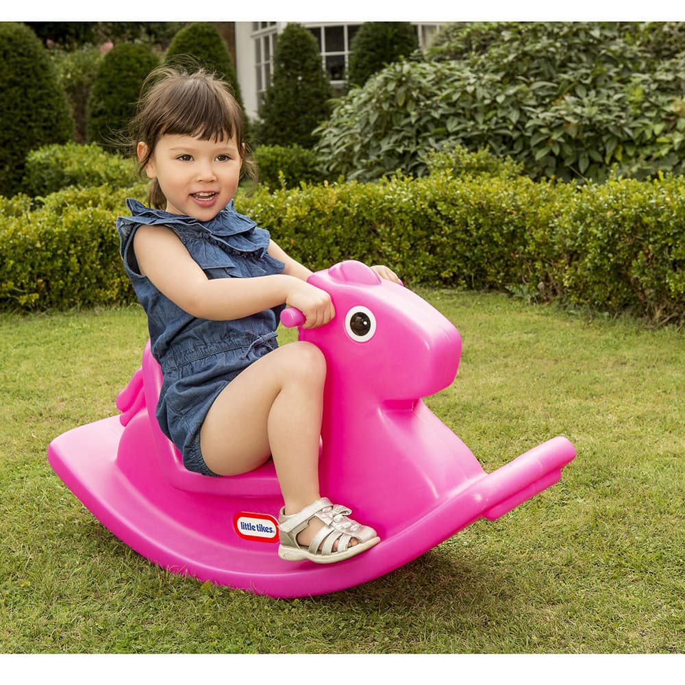 Little Tikes Rocking Horse Magenta - Pink thumbnail 3