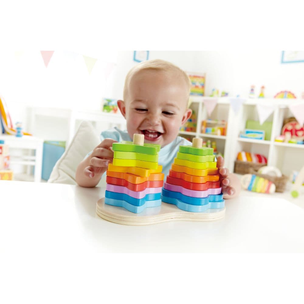 Hape - Double Rainbow Stacker thumbnail 5
