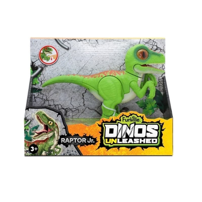 Walking And Roaring Raptor Jr Dinosaur thumbnail 2