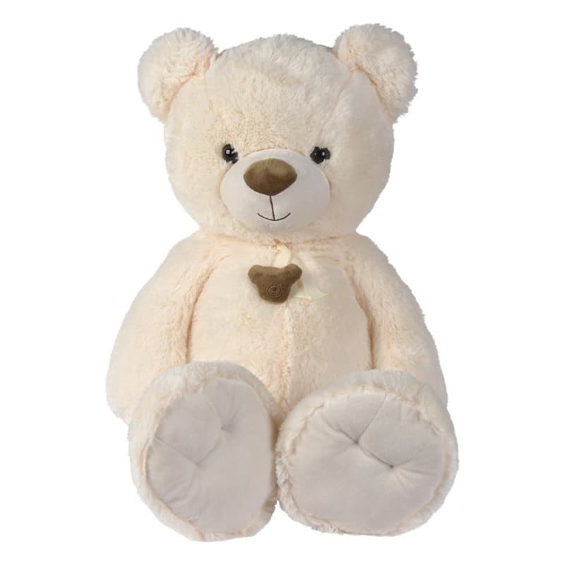 Nicotoy Bear Cream Bear Plush Cuddly Toy 85 cm