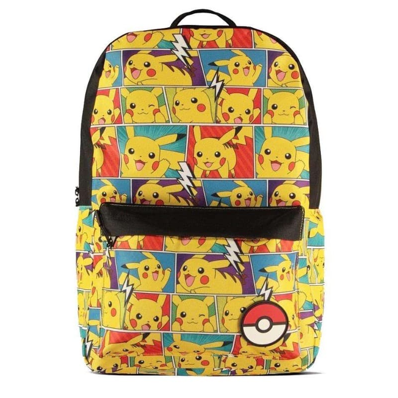 Difuzed Pokemon Pikachu Backpack