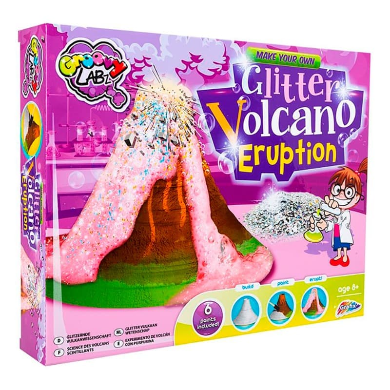Grafix Glitter Volcano Eruption