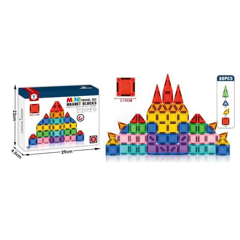 Colorful Window Magnetic Plates – 80 Pieces thumbnail 3