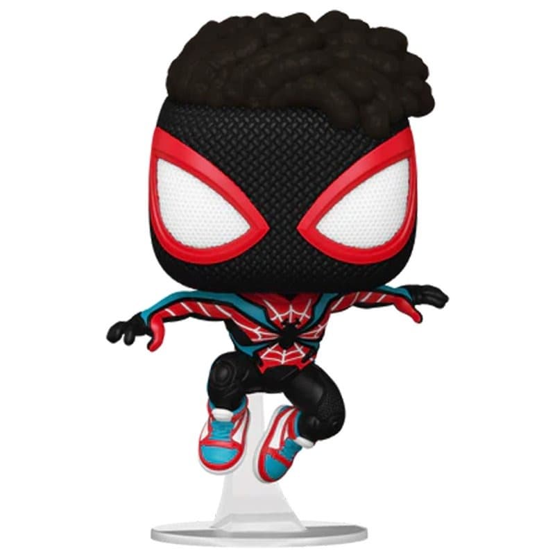 Funko Pop Marvel Spider-Man 2 Miles Morales Evolved Suit thumbnail 2