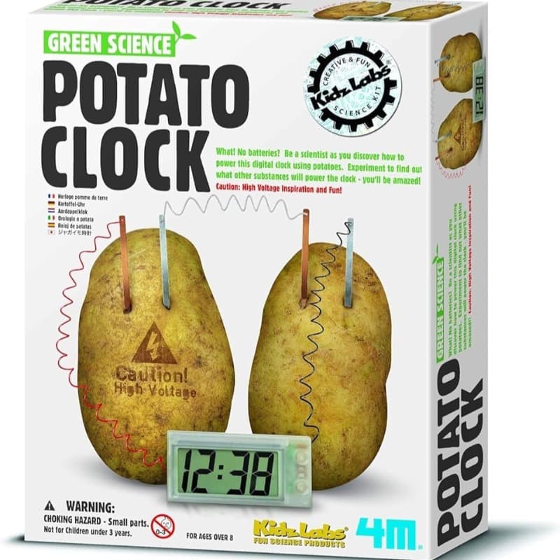 4M Green Science Potato Clock Kit