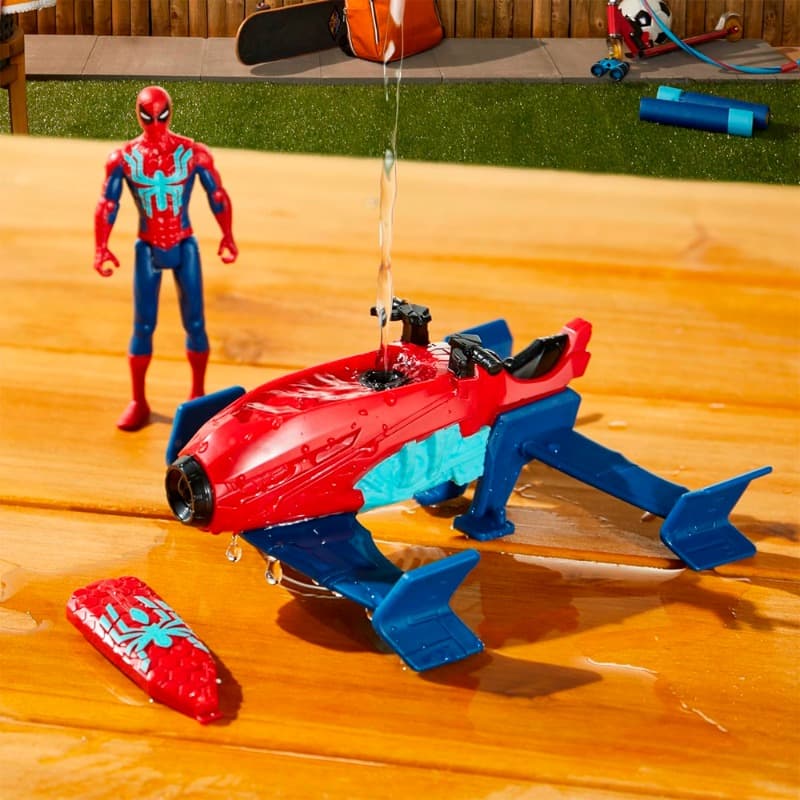 Marvel Web Splashers Vehicle - Spiderman thumbnail 3
