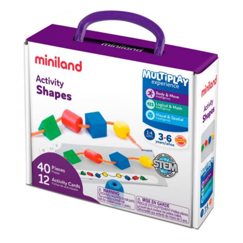 Miniland Activity Shapes - 40 Pcs thumbnail 4