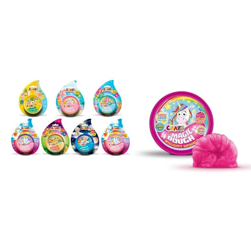 Craze Magic Dough Slime 40g - Multi Colors