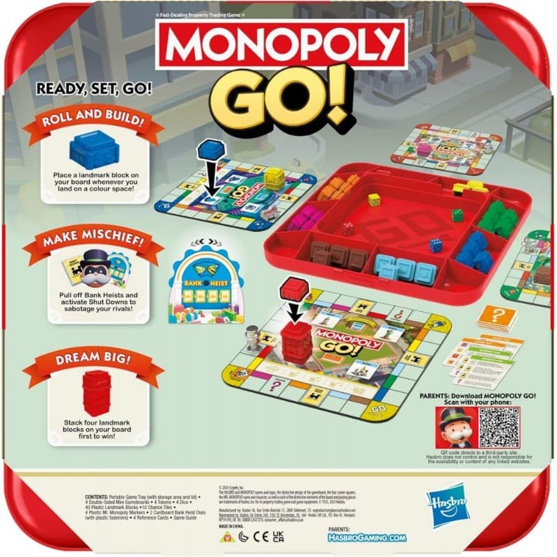 Hasbro Gaming Monopoly Go Family Game thumbnail 3