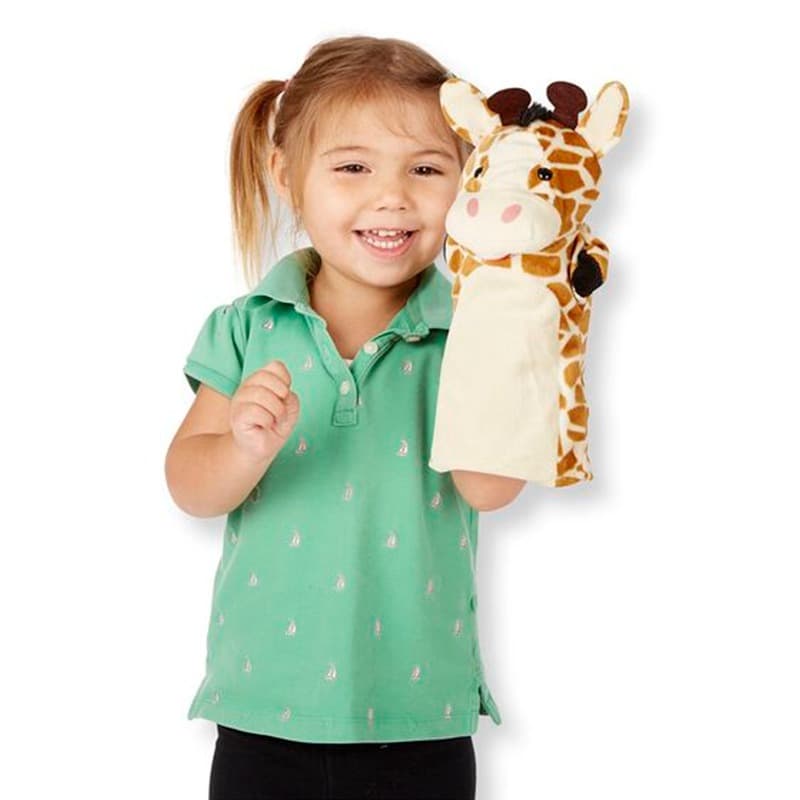 Melissa And Doug Zoo Friends Hand Puppets - Assorted thumbnail 4