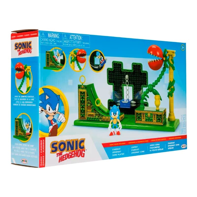Sonic the Hedgehog Stardust Speedway Action Figure Playset