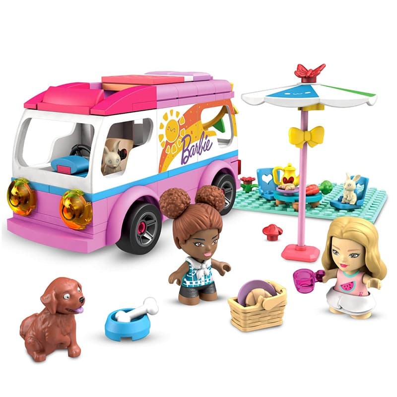 Barbie Adventure Dream Camper Building Set - 123 Pcs thumbnail 2