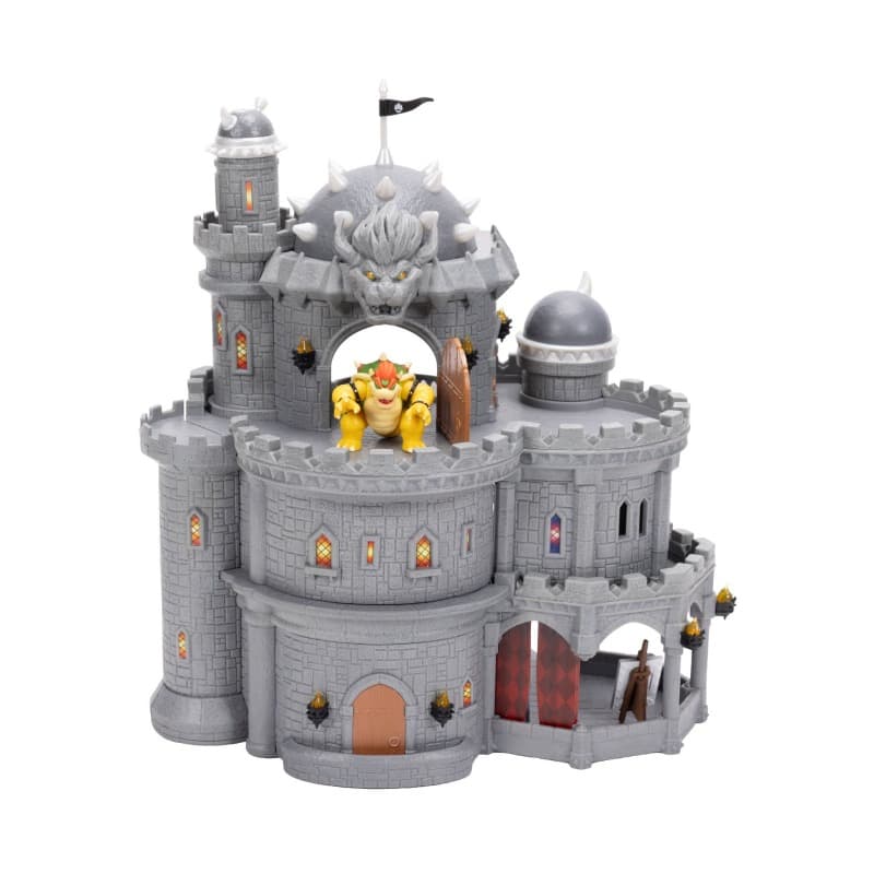 Nintendo Super Mario Galaxy Movie Deluxe Bowser's Castle Playset thumbnail 4