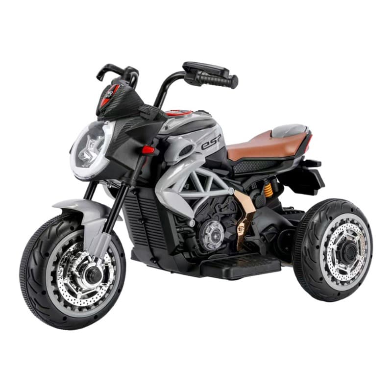 Tobbi Kids Electric Motorcycle 6V Grey