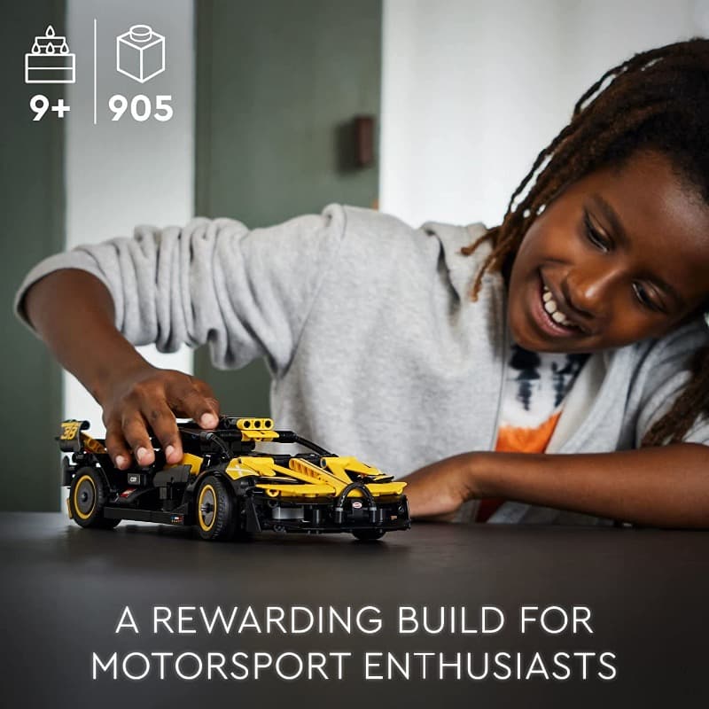 LEGO Technic Bugatti Bolide Building Toy Set - 908 Pcs thumbnail 4