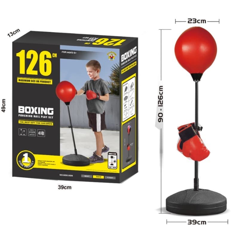 Boxing Ball Set - Red thumbnail 2