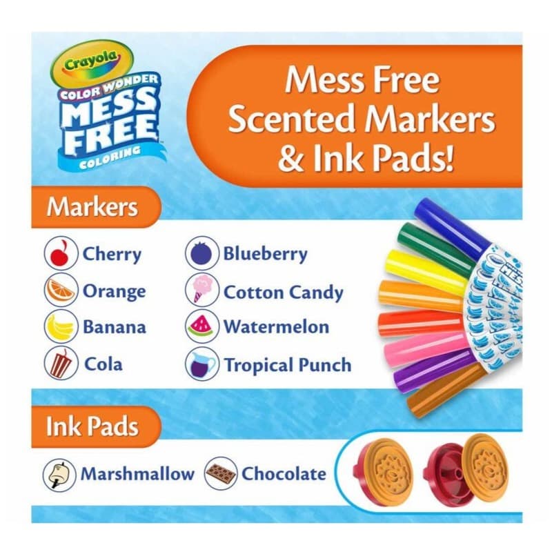 Crayola Color Wonder Deluxe Scented Stamper Kit thumbnail 3