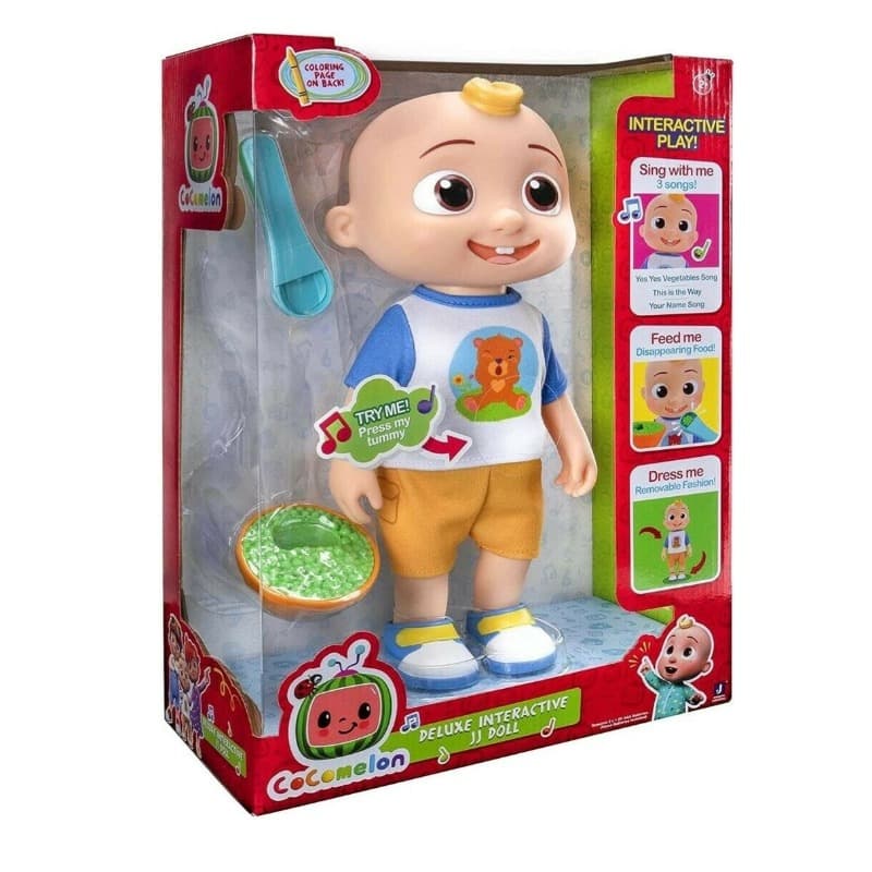 Cocomelon Deluxe Interactive JJ Doll