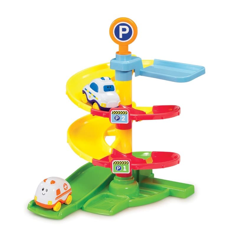 Addo Little Lot Swirly Whirly Car Ramp Playset