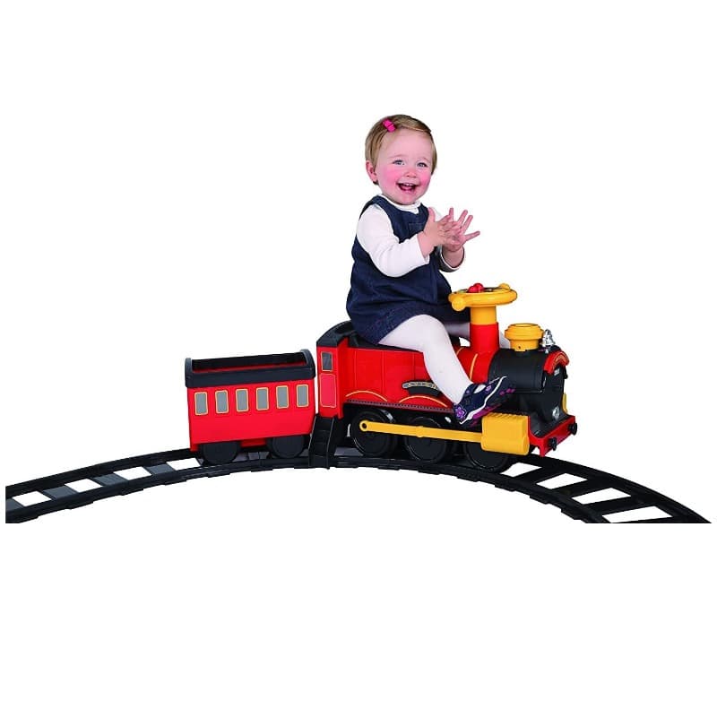 Rollplay Kids Steam Train With Lights And Sounds thumbnail 5