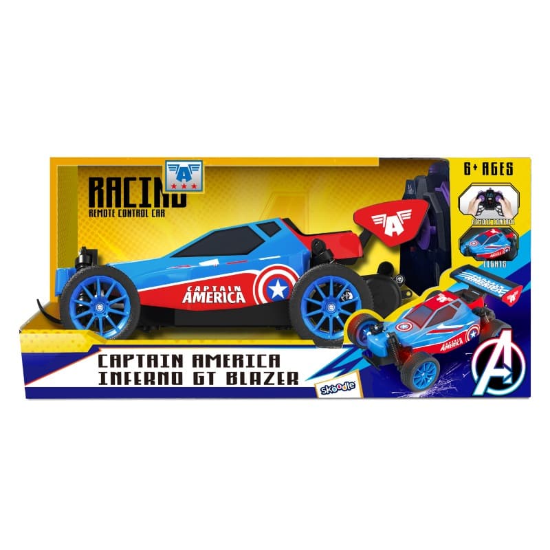 Marvel Captain America Inferno GT Blazer RC Car thumbnail 2