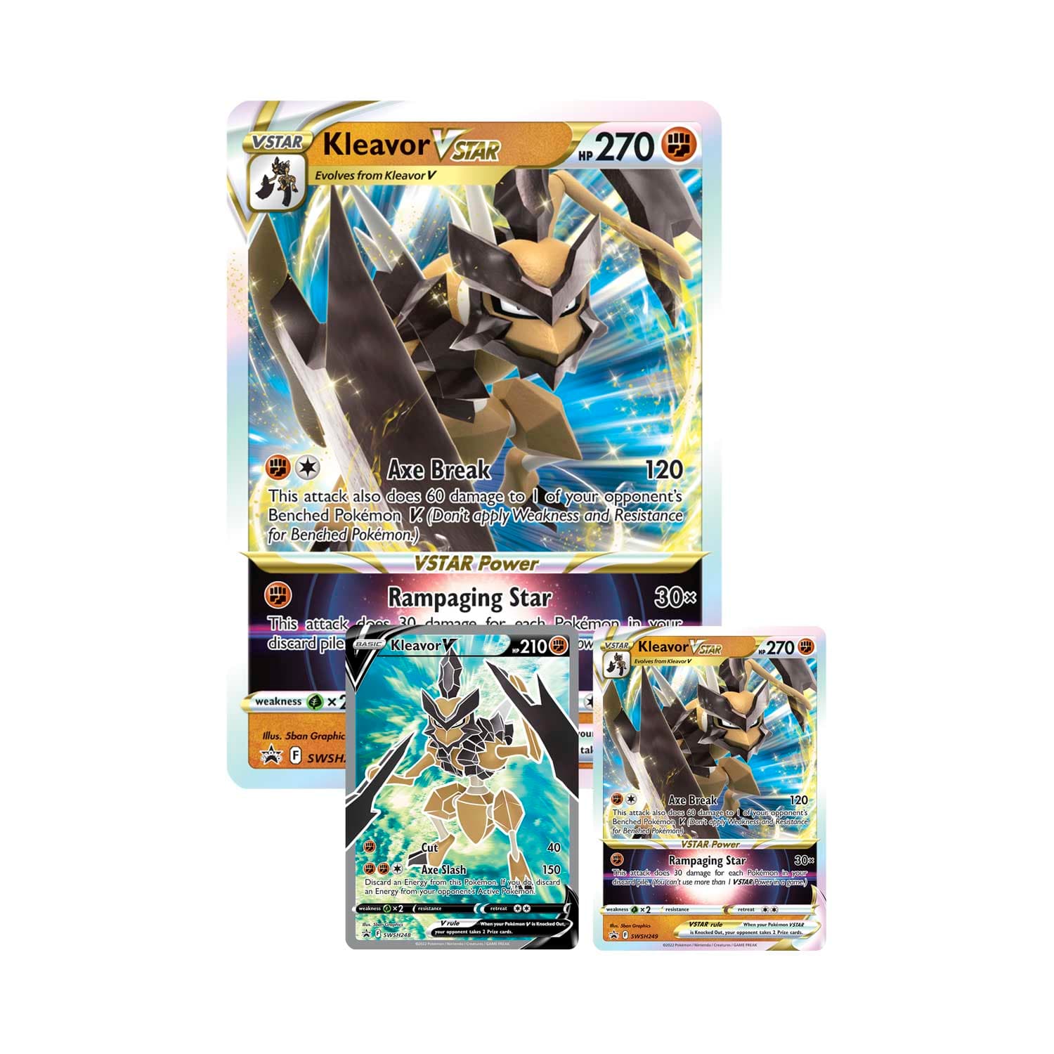 Pokemon TCG Kleavor V-Star Premium Pin thumbnail 2