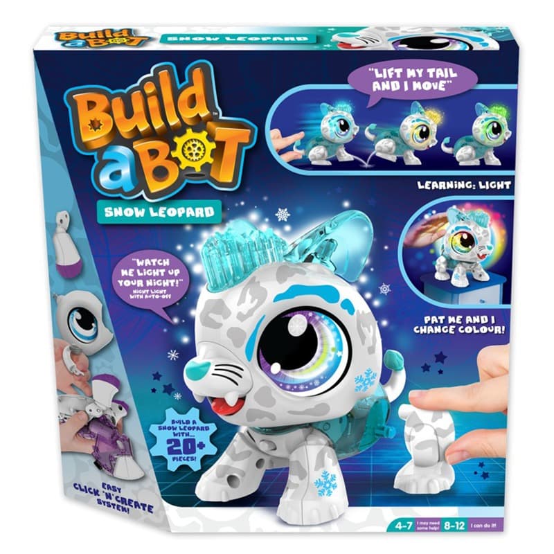 Build A Bot Snow Leopard