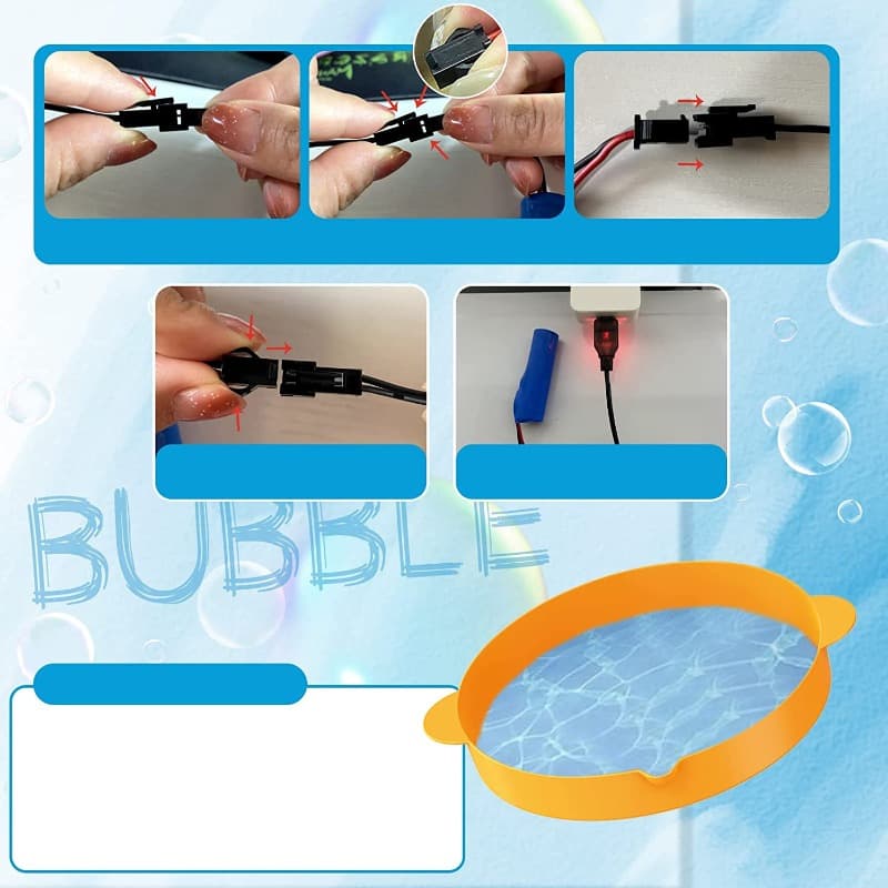 Bazooka Magic Light Bubble Machine thumbnail 4