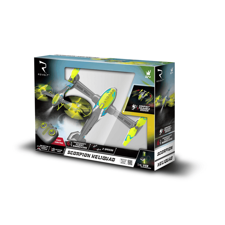 سايما ريفولت - طائرة سكوربيون هليكواد بجهاز تحكم عن بعد thumbnail 5